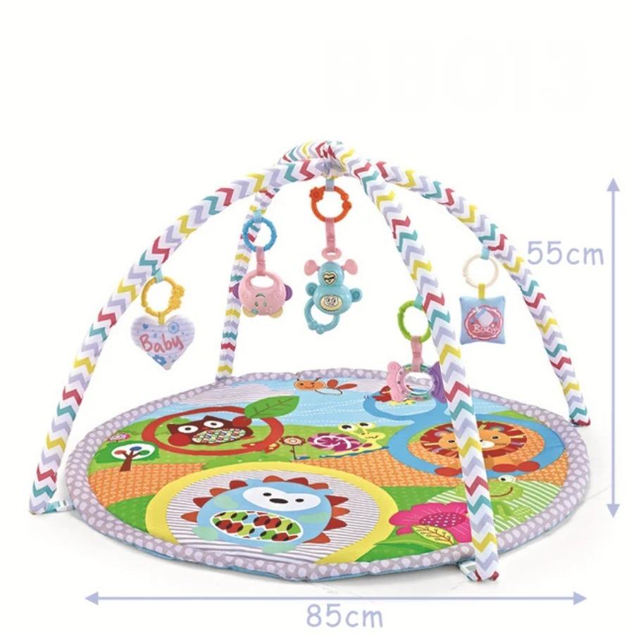 

Educational Fitness Frame For Children Play Mat Rack Crawling Blanket Infant Play Rug Gift Kids Activity Mat Gym Baby Toys