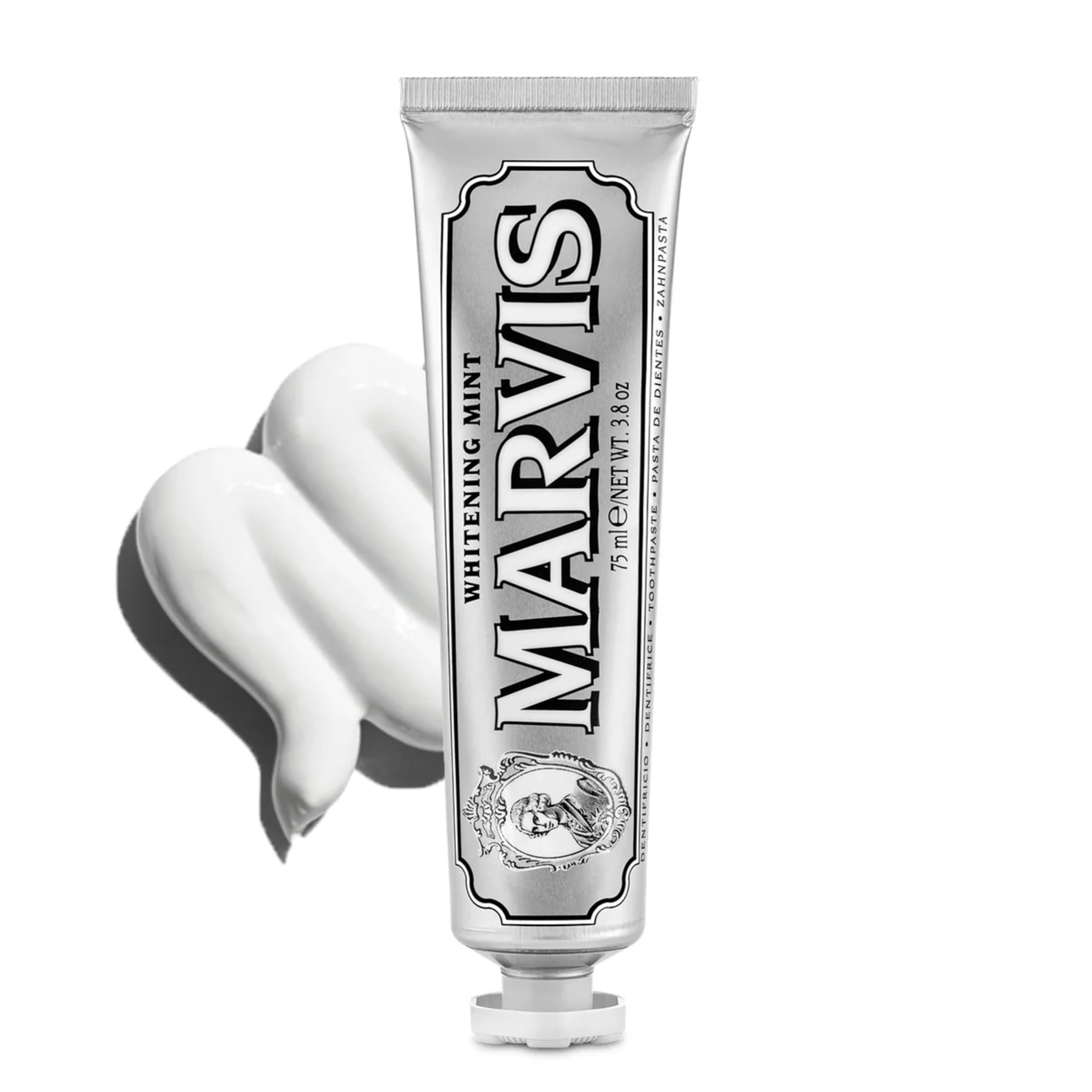 MARVIS White Mint Toothpaste, Refreshing Mint