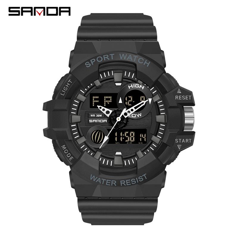 Orologio Sportivo Impermeabile Multifunzione Sanda per Studenti con Sveglia