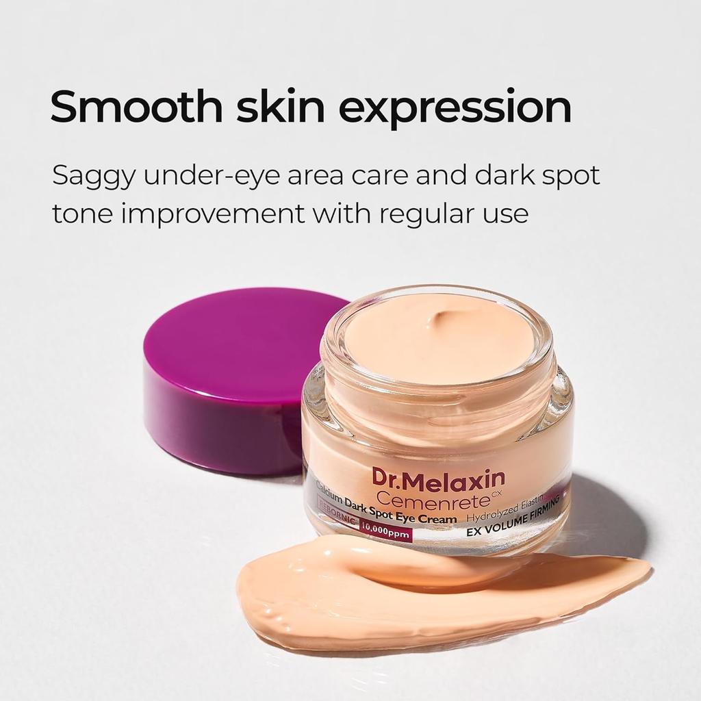 Calcium Soothing Moisturizing Eye Cream 15g Hydrating Anti-Fatigue Gentle Non-Irritating