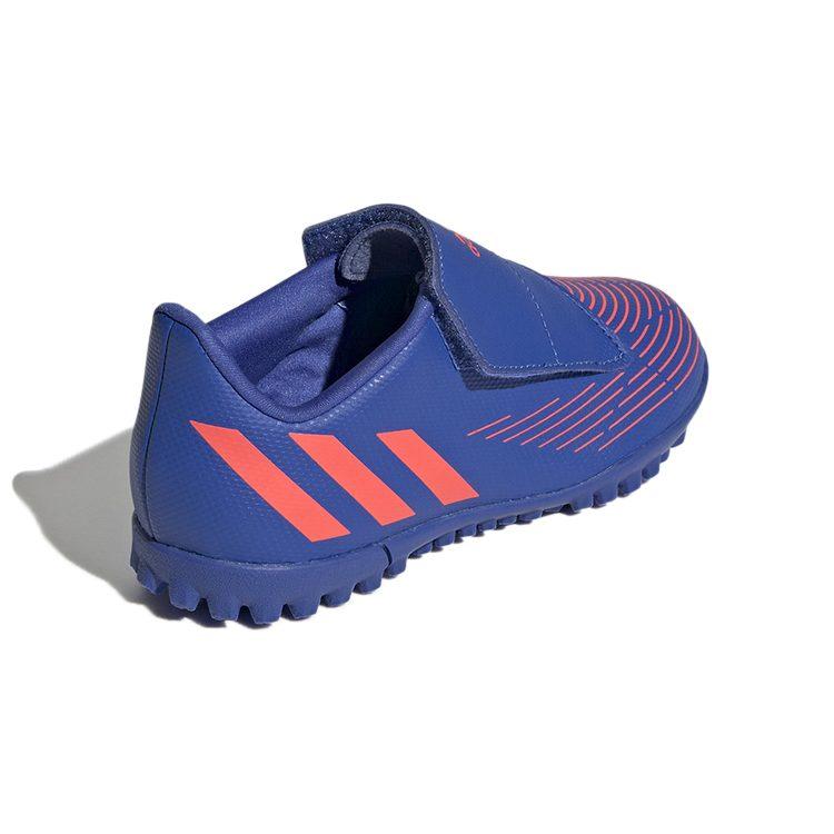 adidas Predator Edge.4 Vel TF J, Hard Artificial Turf Low Top Kids' Soccer Shoes Dark Blue Kids' GZ3819