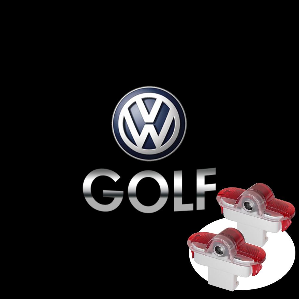 

2026 Hot For VOLKSWAGEN VW 2PCS Led Car Door Welcome Lamp Wireless Laser Projector Logo Night Light For Volkswagen VW Lavida Tou