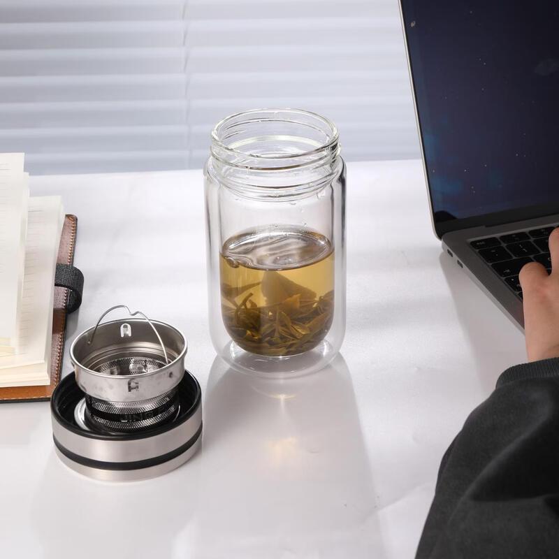 Shangqi Double-Layer Heat-Resistant Glass Cup