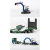 1/50 Trailer Truck Excavator Forklift Alloy Car Diecasts & Toy Vehicles Car Model Miniature Scale Model Car Toys for Children