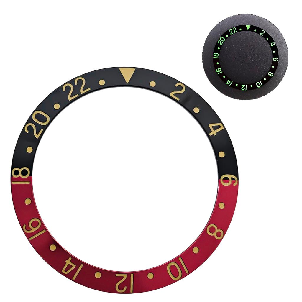 38mm Watch Ring High Quality Ceramic Bezel Insert for 40mm Watch Case Accessories Inner Diameter 30.5mm