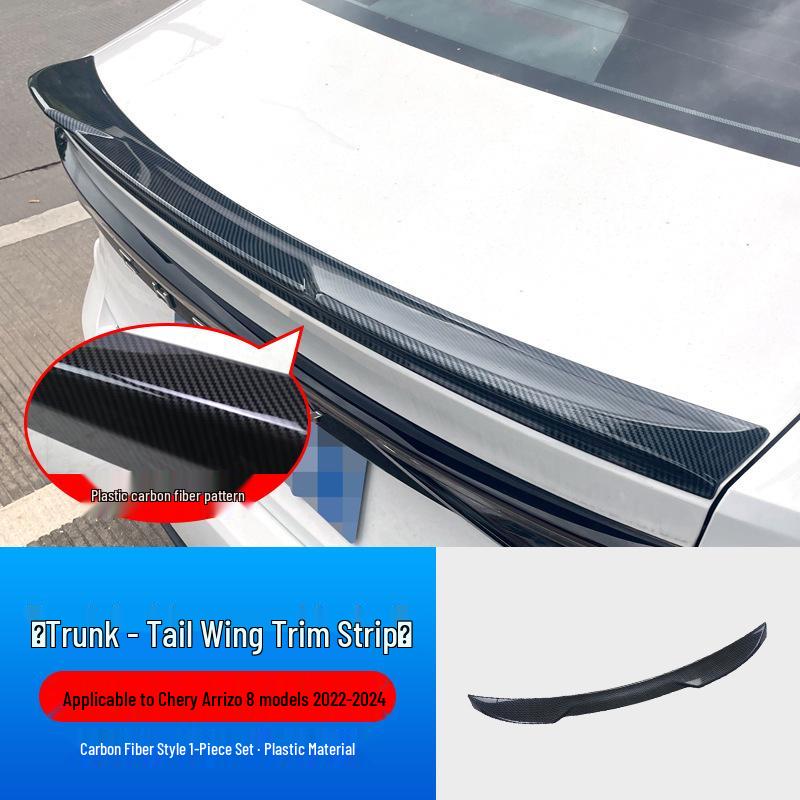 Chery Arrizo 8 Black Warrior No-Drill Rear Spoiler Kit