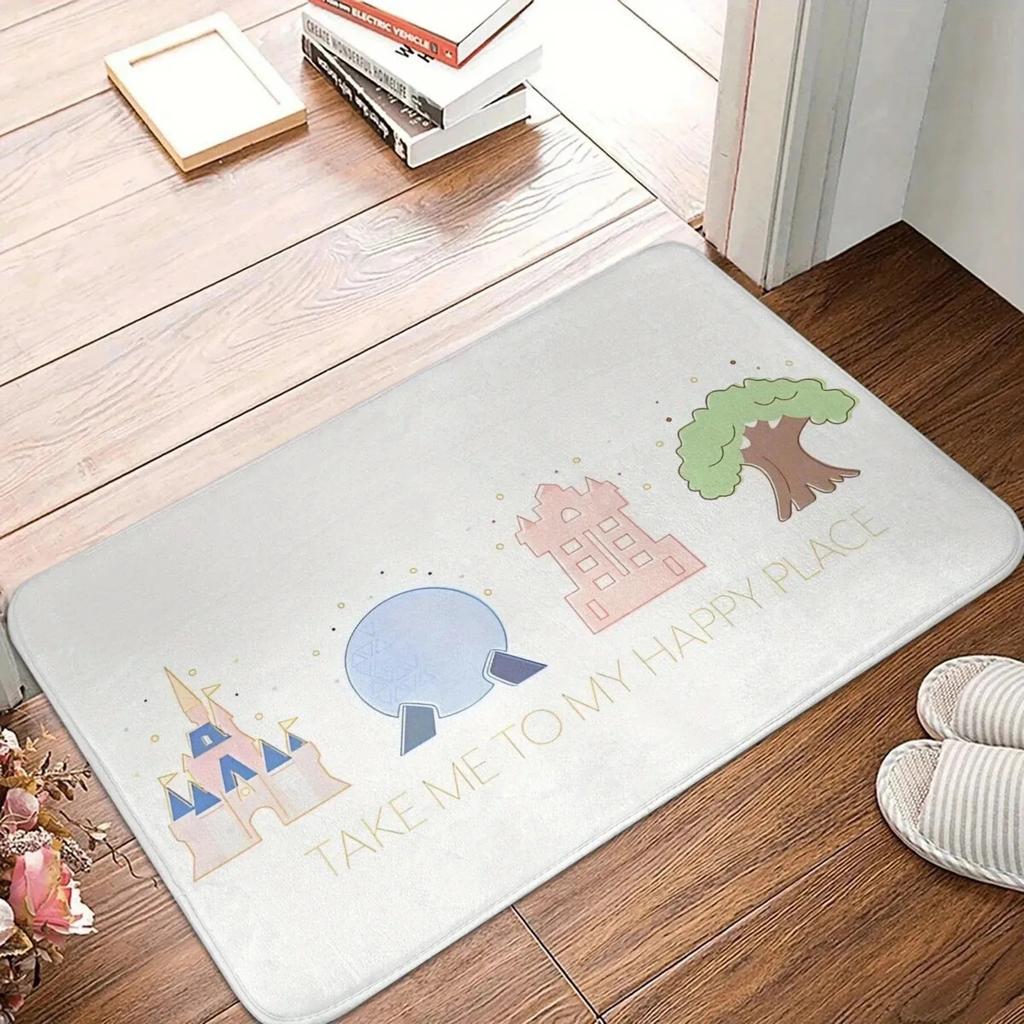 1PC Shiba Inu Kitchen Rug Non-Slip Door Mats Pop design Bathroom Rug Bath Mat Carpet for Home Sink Laundry Decor