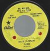 7inch Record BILLIE JO SPEARS - Mr. Walker It's All Over / Tips And P2436PROMO CAPITOL 1969 US Country/Folk Used