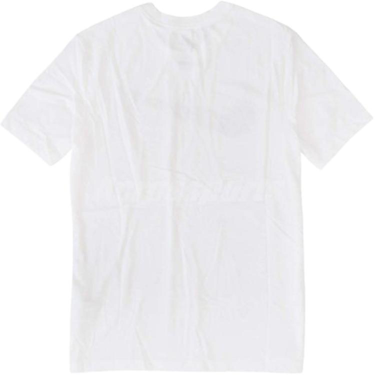 Nike Dri-Fit Big Swoosh Basketball Crew Neck T-Shirt Men Tops White BQ3658-100