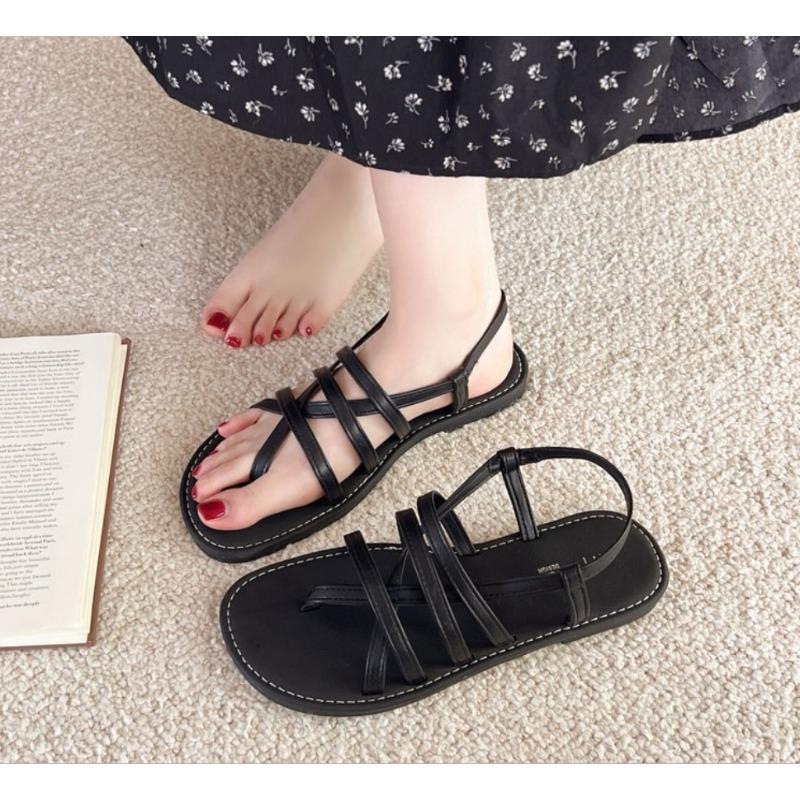 Fashion 2025 Summer Fashion Comfort Trends Women's Sandals Clip Toe Non-Slippery Rubber Sole