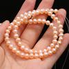 1String, Near Round Pearl 5-5.5mm, Fashion Women Natural Freshwater Pearl Beads for Jewelry Making DIY Crafts, Luxury Bulk Gifts 36cm