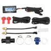 Motorcycle LCD Digital Gauge Voltage Meter Voltmeter Temperature Thermometer Time Display Sensor M16x1.5
