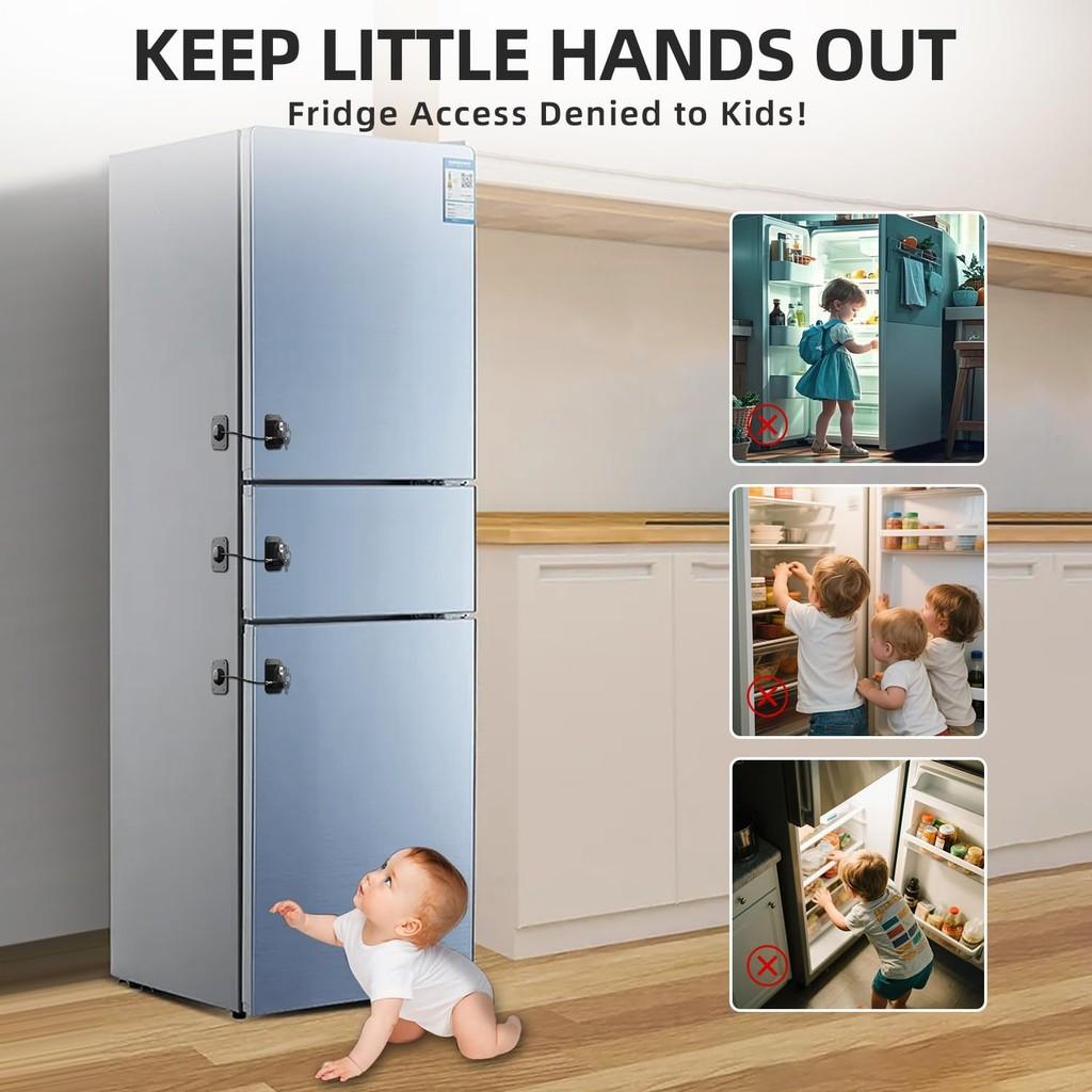 Buckle Baby Child Safety Protection Lock Silicone Cable Protection Buckle Limit Device Non Drilling Drawer Lock