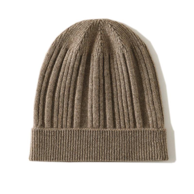 

Soft Cashmere Hat Autumn and Winter New Style Women s Fashion Casual Ear Protection Pile Hat Fashionable Knitted Hat One size