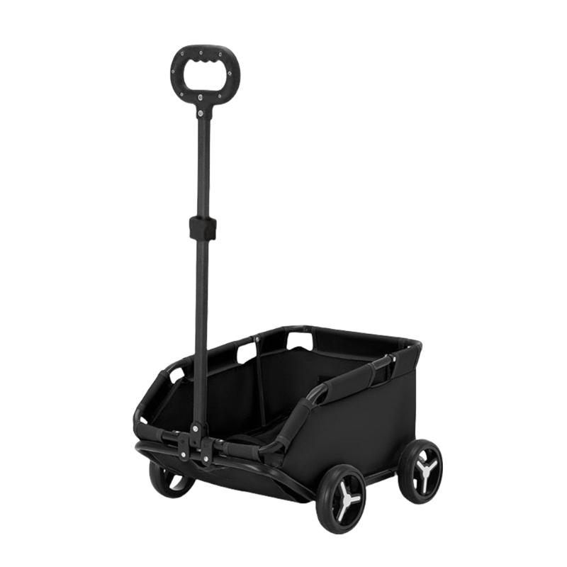 Pet Cats Carriers Cart Soft Big Capacity Trolley Wheel Breathable Pet Carriers Sightseeing Bag 1 чёрный