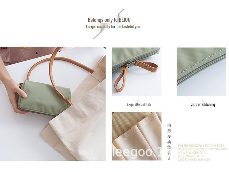 Lippenstift & Make-up Reise-Clutch im koreanischen Stil - Tragbare, einfache & exquisite Mini-Kosmetikaufbewahrungstasche