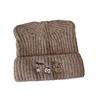 Autumn and winter cute embroidered apple knitted hat student thickened warm ear protection pullover hat women's versatile wool hat
