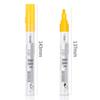 Deli S558 2.0mm Waterproof Yellow Paint Marker Pen