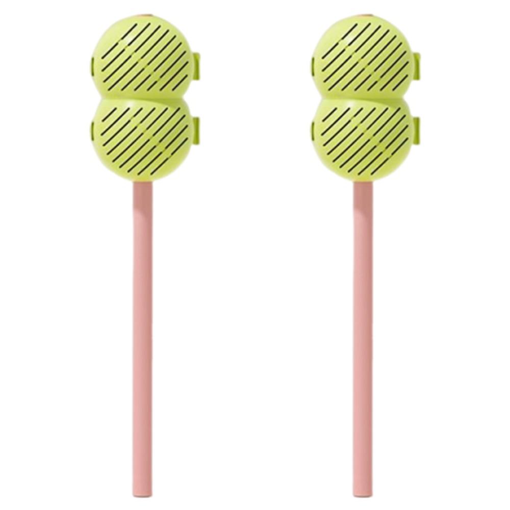 2Pcs Tanghulu Shape Tea Leaf Filter with Straws Funny Tea Maker Durable Teapot Sieve  Kitchen
