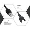 Ladekabel für 3 USB Ersatz Vergoldeter Kontakt Verschleißfest TPE Flachkabel Smart Fitness Armband