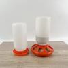 Automatic Chicken Feeder for Quail&Button Quail-Small Poultry Food Container  Anti-Spill Design Portable Bird Feeder for Hens