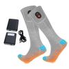 Full Soles Heating Electric Socks Heated Socks 5V 4000mAh Rechargeable Battery Electric Heated Socks for Men and Women