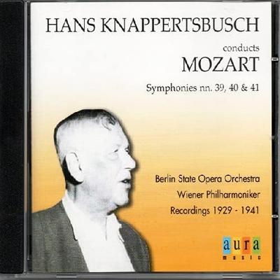 CD HANS KNAPPERTSBUSCH - Mozart: Symphonies 39,40 & 41  AUR247 Non Japan Classical Used