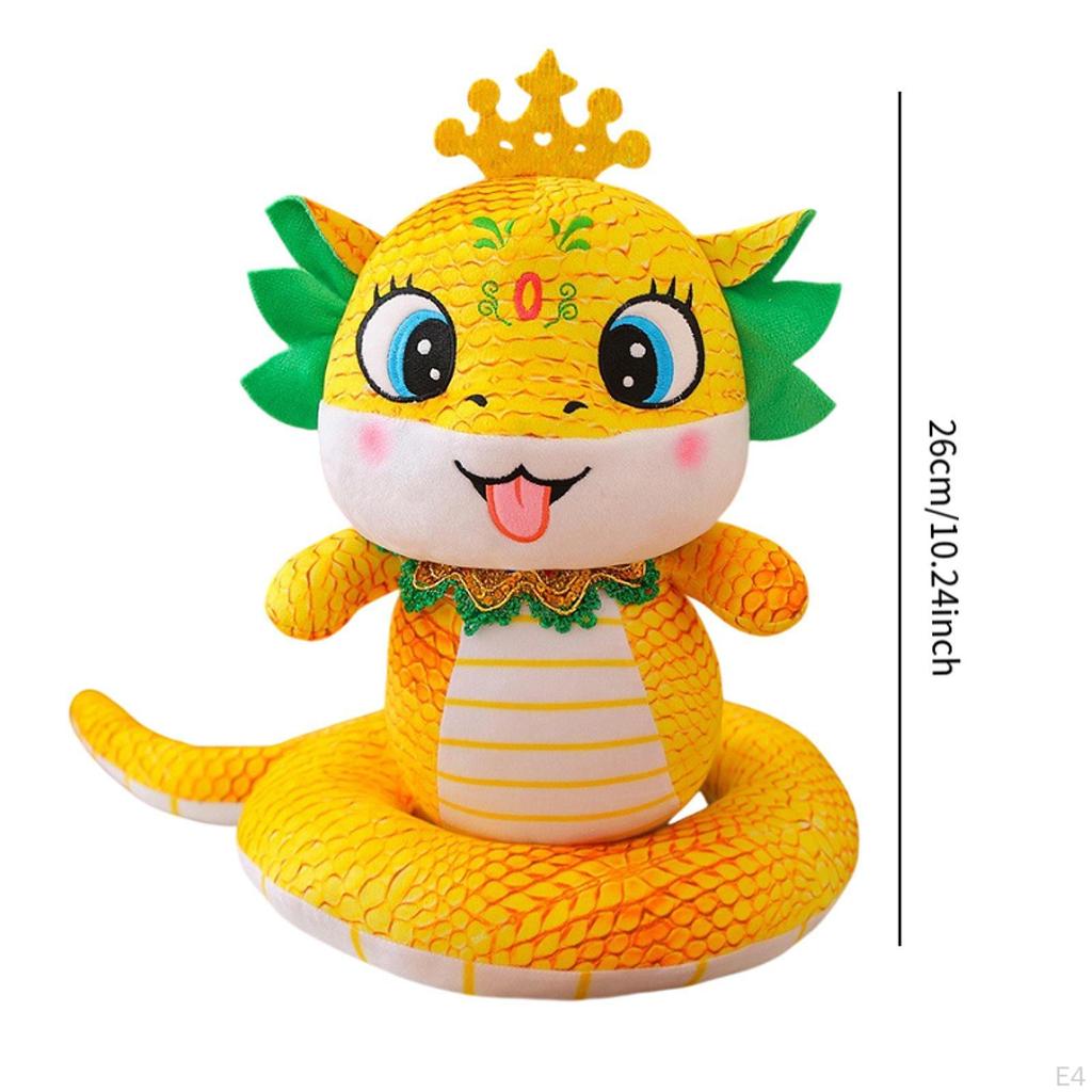 Snake Stuffed Animal Chinese Year Decoration Party Favor Figurine Festival Plush