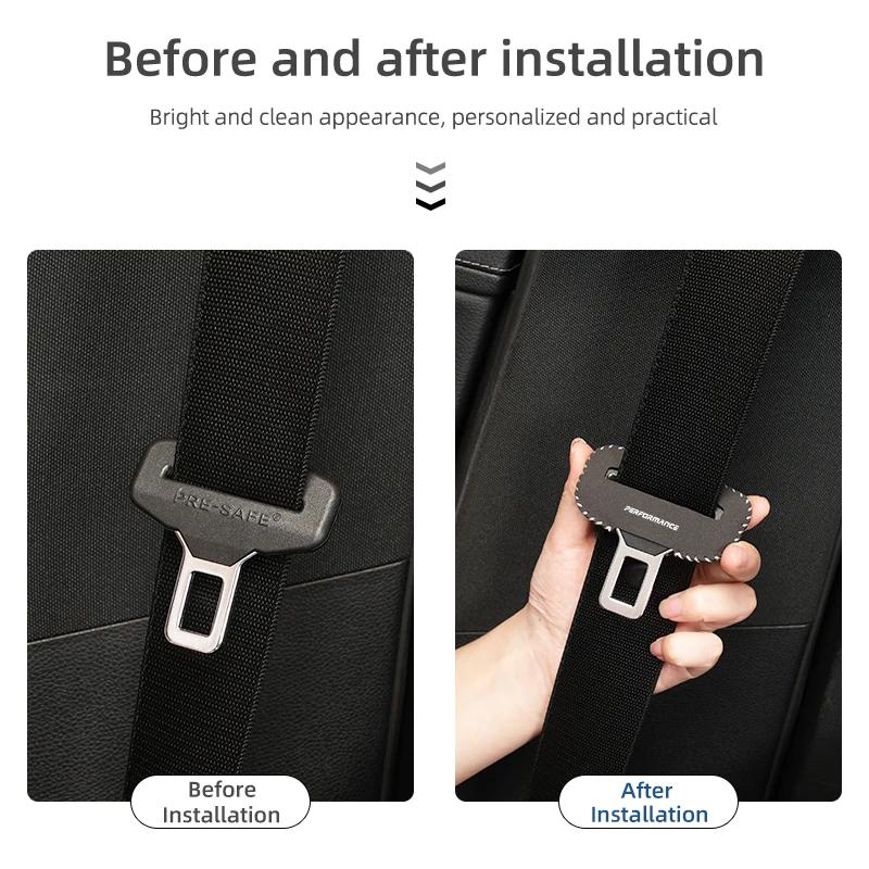 2025 Hot Car Seat Belt Buckle Wear-resistant Plug Protective Cover For BMW X1 X3 X4 X5 X7 G20 G38 F20 F39 F48 E46 E60 E36 E39 U1