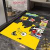 Spongebob Friends Adventure carpet Camping Trip Suitable For All Seasons Sheet Machine Washable Air Conditioning carpet