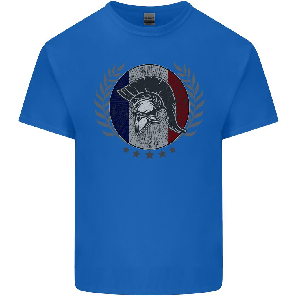 French Bodybuilding Flag Gym Training France Unisexs Light Cotton TShirt