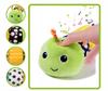 Sensory Plush Caterpillar for Babies with Music Anti-stress Mirror