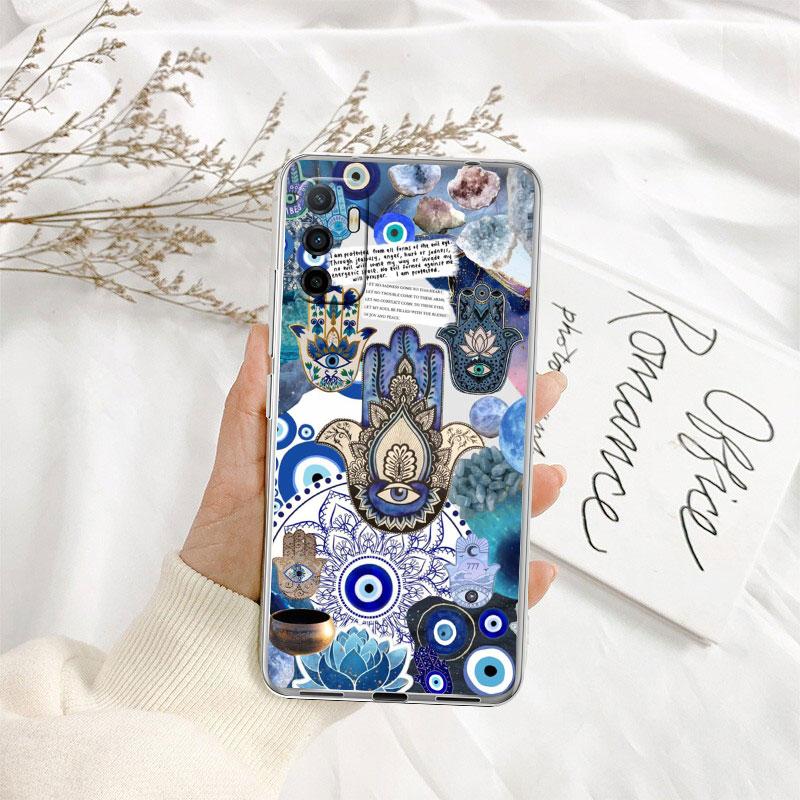 Hamsa Hand Amulet Psychedelic Case for Motorola G10 G20 G30 G31 G32 G34 G35 G41 G42 G50 G51 G52 G55 G60 G60S G62 G71 G72 G75
