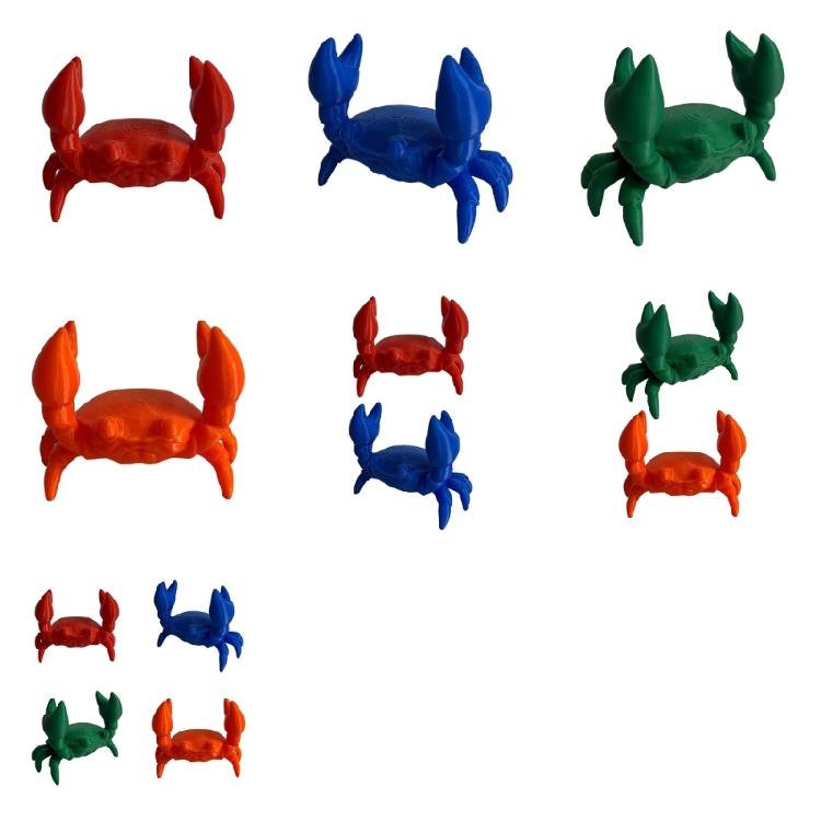 Crab Shape ABS Pen Rest Display Stand Eyeglasses Stand Desktop Pen Organiser Rack for Home Office Desk Decoration