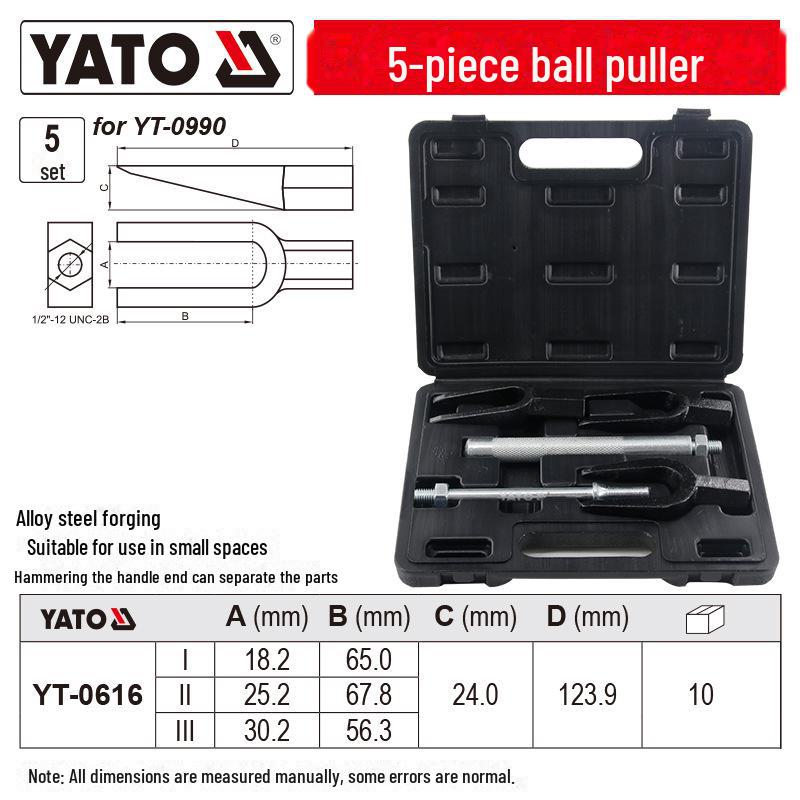 YATO Ball Head Extractor Set - Japanese Car Disassembly Tool