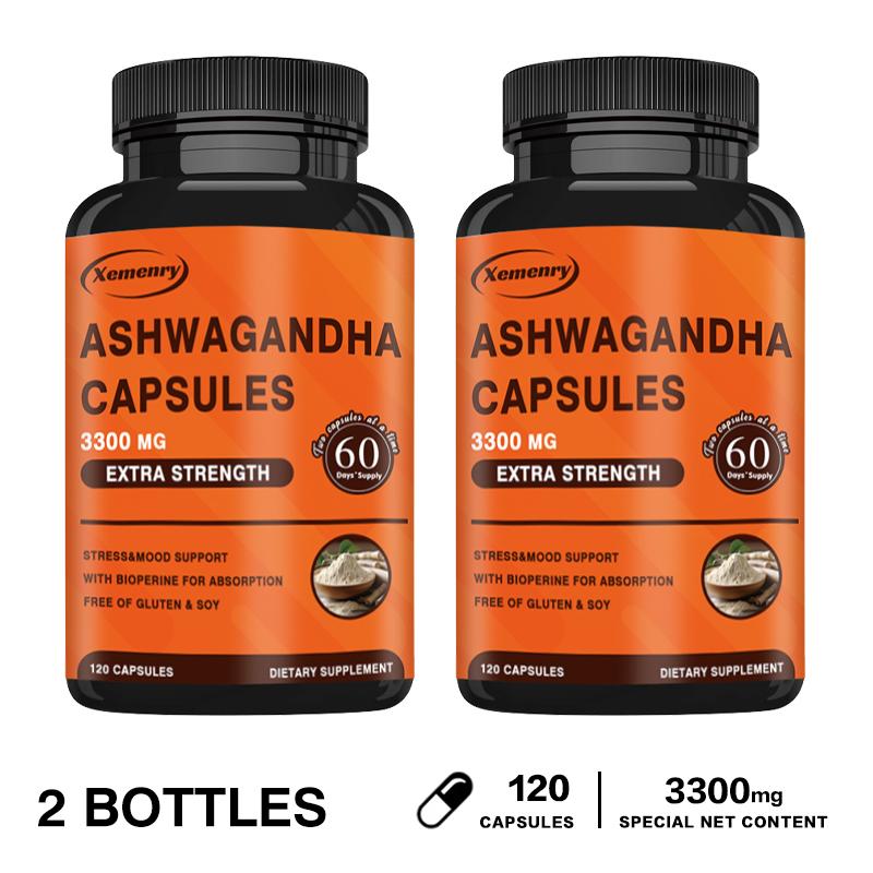 XEMENRY - 3300 mg Ashwagandha - Stress and Mood Support
