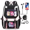 Knapsacks 3Pcs Set My Little Pony School Tote Meal Bag Pencil Pouch Female's Back To School Gift Mochila Teens Trip Bags