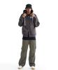 CREAM SODA LAB Wide Parachute Cargo String Four-Way Stretch Rivet Pants