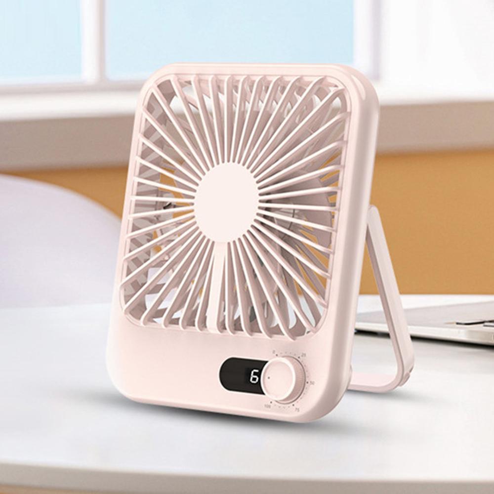 SK-101 USB Powered Silent Fan 100 Wind Speeds Mini Summer Desktop Fan Cooler (CE,FCC Certified)