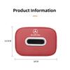 Car Tissue Box Seat Armrest Paper Towel Storage Bag For Mercedes Benz AMG W203 W206 W220 W205 W211 W212 W201 W210 W108 W168 W176