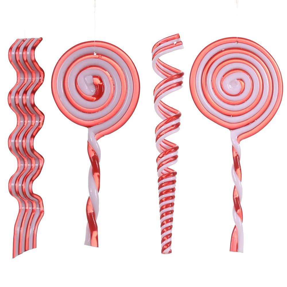 3 шт. Изысканные конфетные полоски с бусинами, креативный искусственный леденец, детский подарок