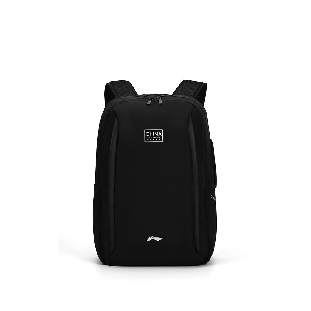 Li Ning 840D, Nylon, PU Backpack Unisex Black ABSW197-1