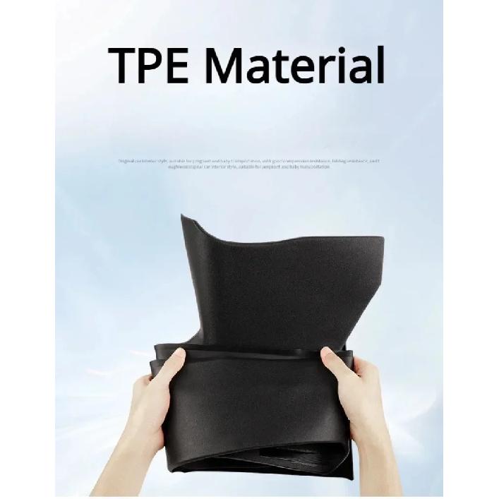 For Tesla Model 3+ Highland Front Car Door Sill Edge Protective Strips Welcome Pedal Threshold Strip Central Control Side Guards