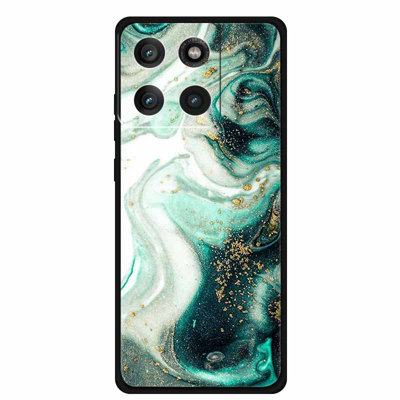 For Moto Edge 60 Pro Case XT2507-1 Coque Multi Colored Marble Pattern Soft Silicon Back Cover for Motorola Edge 60 Pro 5G Bumper