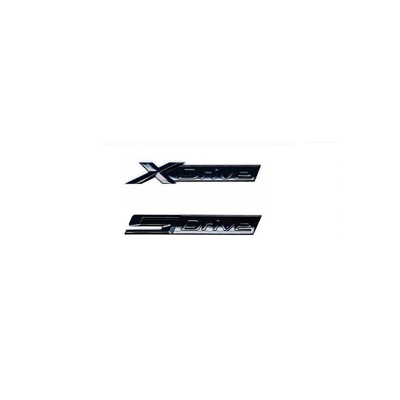 AAAOK1 Old Style Glossy Black Letter Emblem for BMW 5 Series E60 E61 F10 F11 G30 - 520i 523i 525i 528i 530i 535i 540i Trunk Logo Sticke