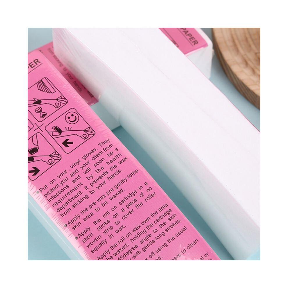 500 Pièces de Papier de Cire Non Tissé pour Épilation Du Corps, des Jambes et des Bras, pour Femmes et Hommes, Haute Qualité
