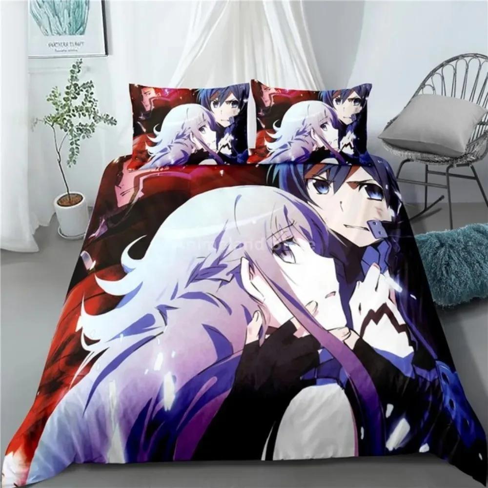 Fashion Gift Cartoon Sword Art Online Bedding Set Anime Bed Linen Quilt Duvet Cover Sets Home Decor Twin Single Queen King Size