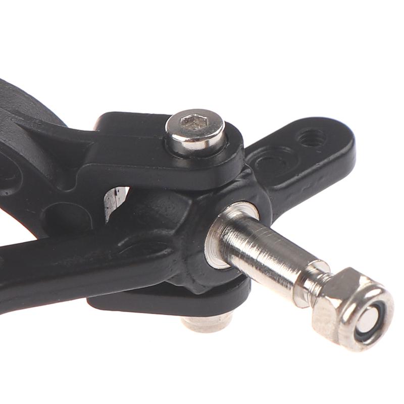 Metalowa Przednia Oś Drążek Kierowniczy Łącznik Maszt Dla 1/14 Tamiya Rc Ciężarówka Traktor Samochód