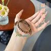 Agarwood bracelet natural Hainan green chess DIY agarwood bracelet batch live stream platform