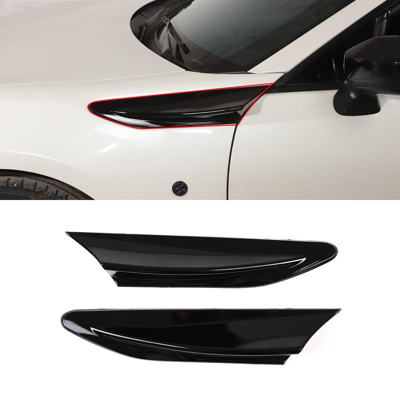 For Subaru BRZ Toyota 86 GT86 2012- Car Side Air Outlet Fender Fin Vent Trim Cover Carbon Fiber Body Kit Sticker Accessories